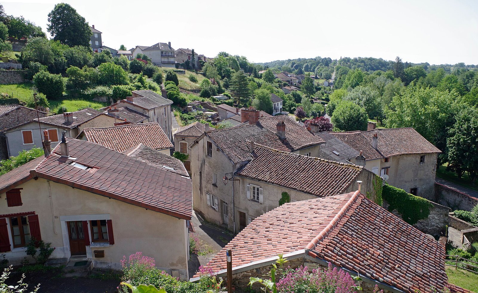 Toits de village provençal